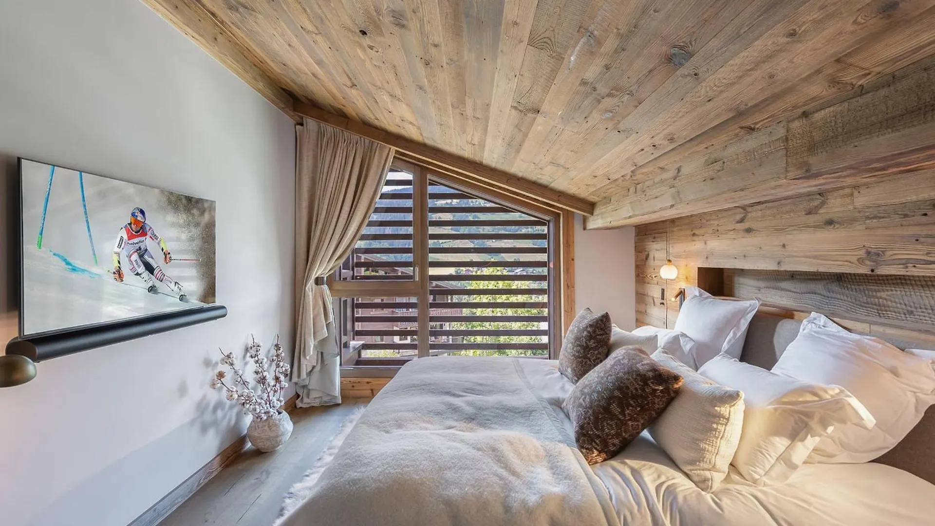 Penthouse Familial Avec Piscine, Hammam, Sauna Et Parking A Megeve - Fr-1-569-83 France