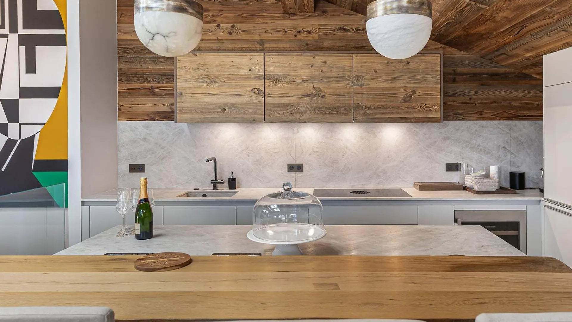 Penthouse Familial Avec Piscine, Hammam, Sauna Et Parking A Megeve - Fr-1-569-83 Apartment
