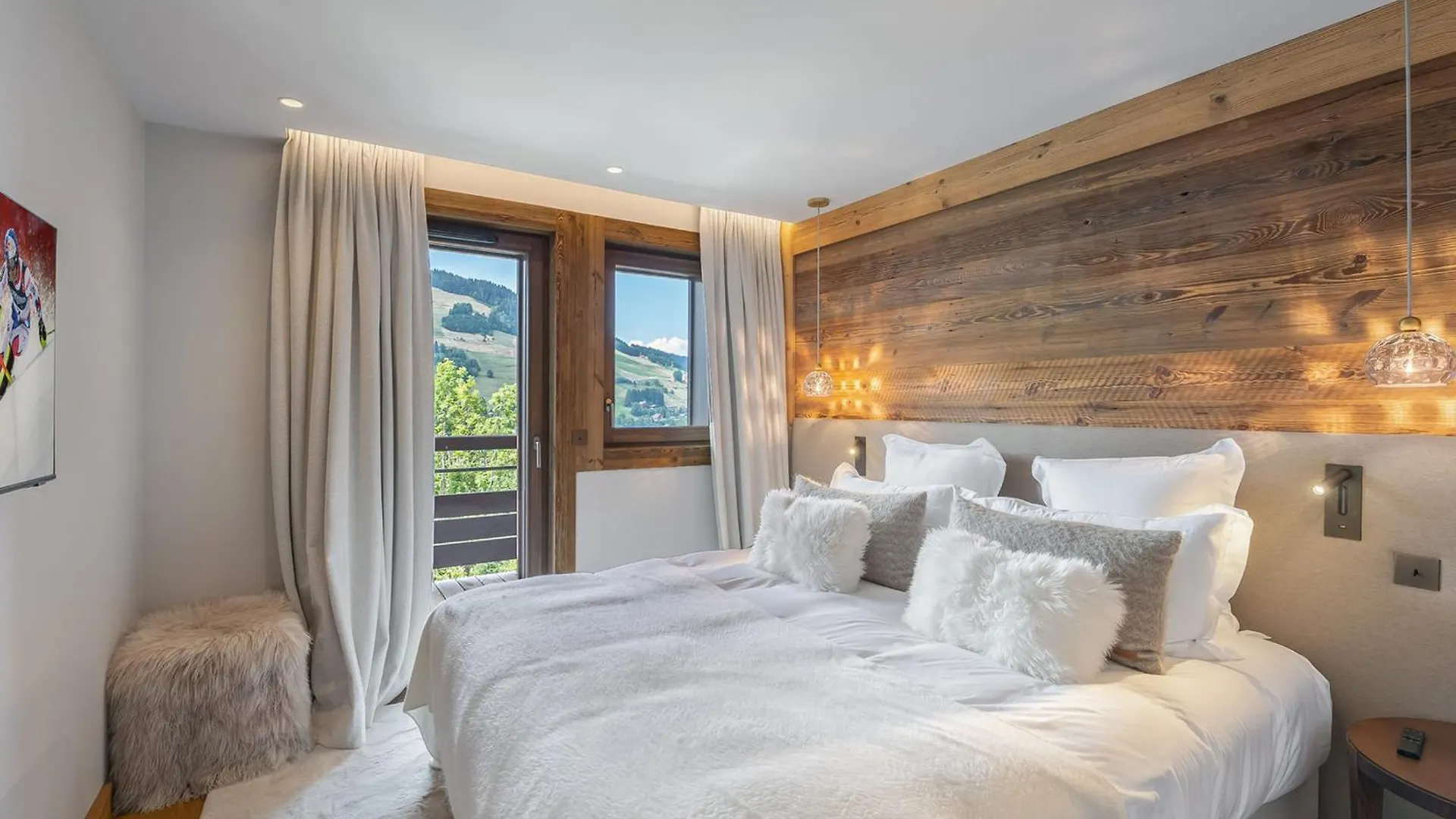 Penthouse Familial Avec Piscine, Hammam, Sauna Et Parking A Megeve - Fr-1-569-83